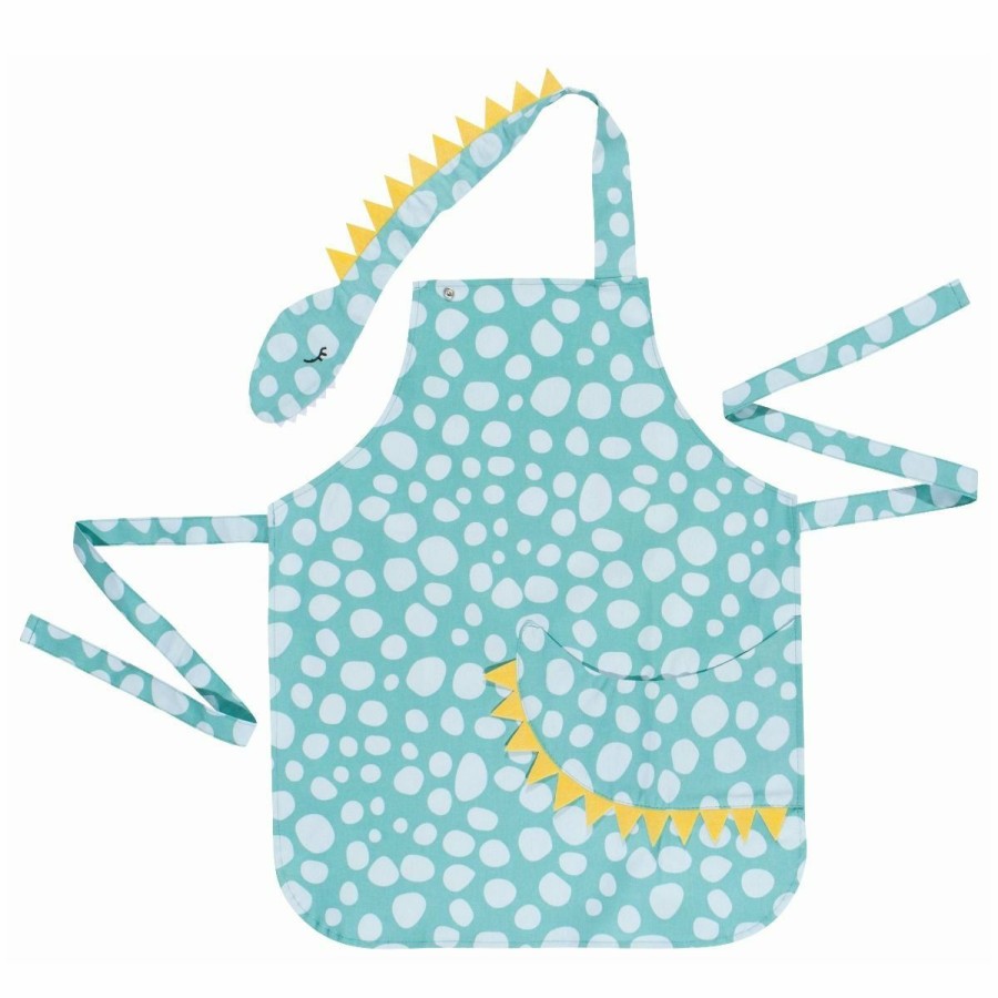 Glassware & Tabletop * | Danica Brands Danica Jubilee Kid'S Apron | Dino Daydream