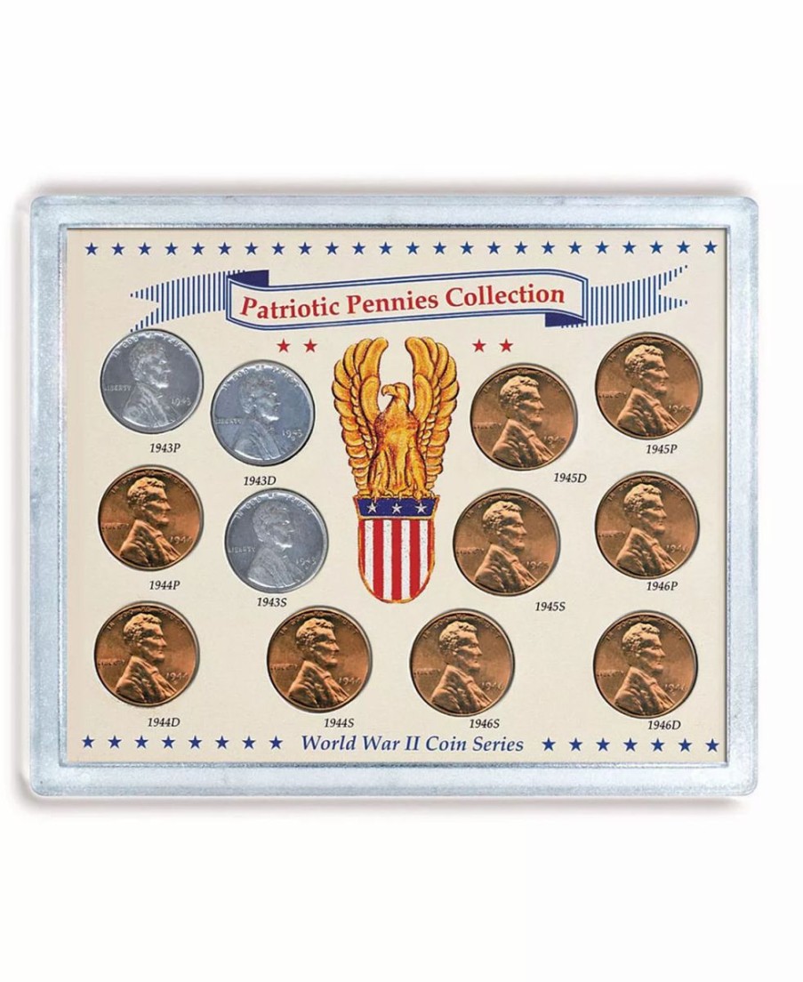 Misc_Gifts * | American Coin Treasures Patriotic Pennies Collection Multi