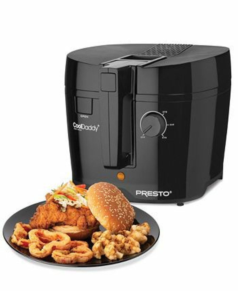 Kitchen * | Presto Cooldaddy Cool-Touch Deep Fryer