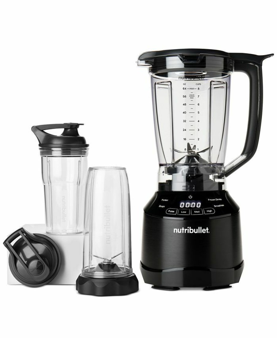 Kitchen * | Nutribullet Smart Touch Blender Combo Black