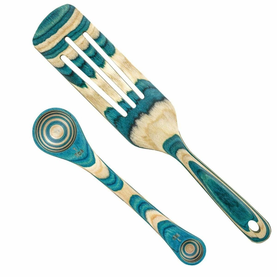 Cooks' Tools * | Totally Bamboo Baltique Spurtle & Measuring Spoon | Mykonos