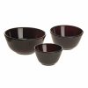 Cooks' Tools * | Mosser Glass 3-Piece Mixing Bowl Set (20Oz, 40Oz, 60Oz) | Black Raspberry