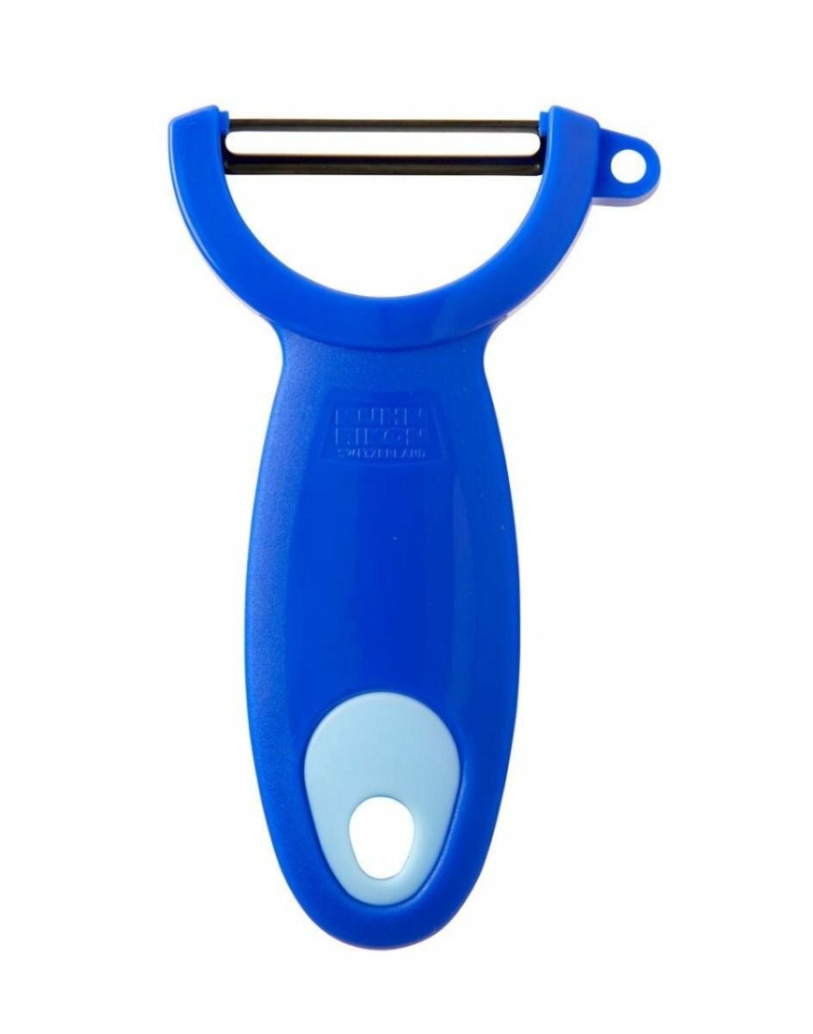 Cooks' Tools * | Kuhn Rikon 4 Swiss Easy Clean Peeler | Blue