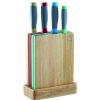 Knives * | Viners Assure Color Coded Knife Block & Board Set