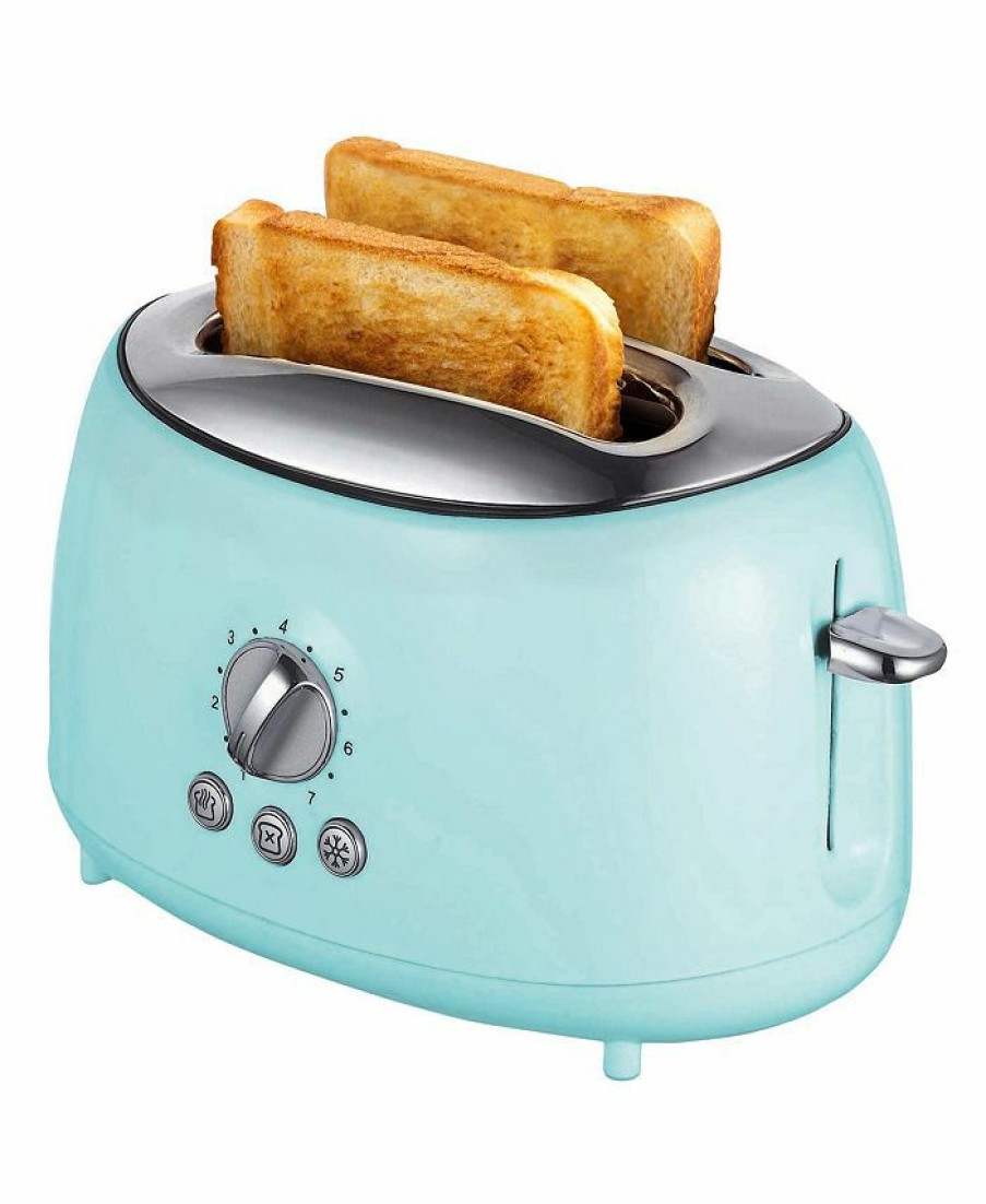 Kitchen * | Brentwood Appliances Cool Touch 2-Slice Extra Wide Slot Retro Toaster