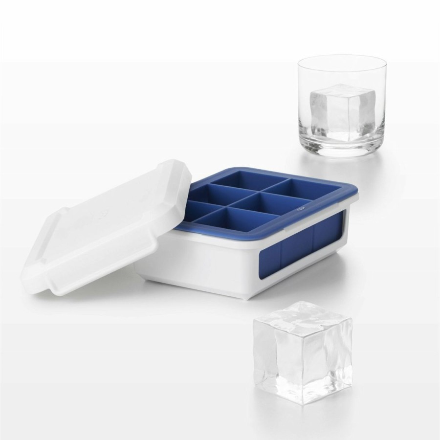 Glassware & Tabletop * | Oxo Good Grips Covered Ice Cube Tray | Large Cubes