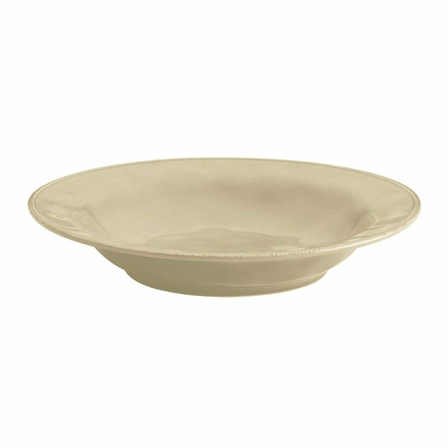 Glassware & Tabletop * | Rachael Ray Cucina Collection 14 Round Serving Bowl | Almond Cream