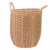 Misc_Gifts * | Home Essentials Zel Round Large Basket Natural