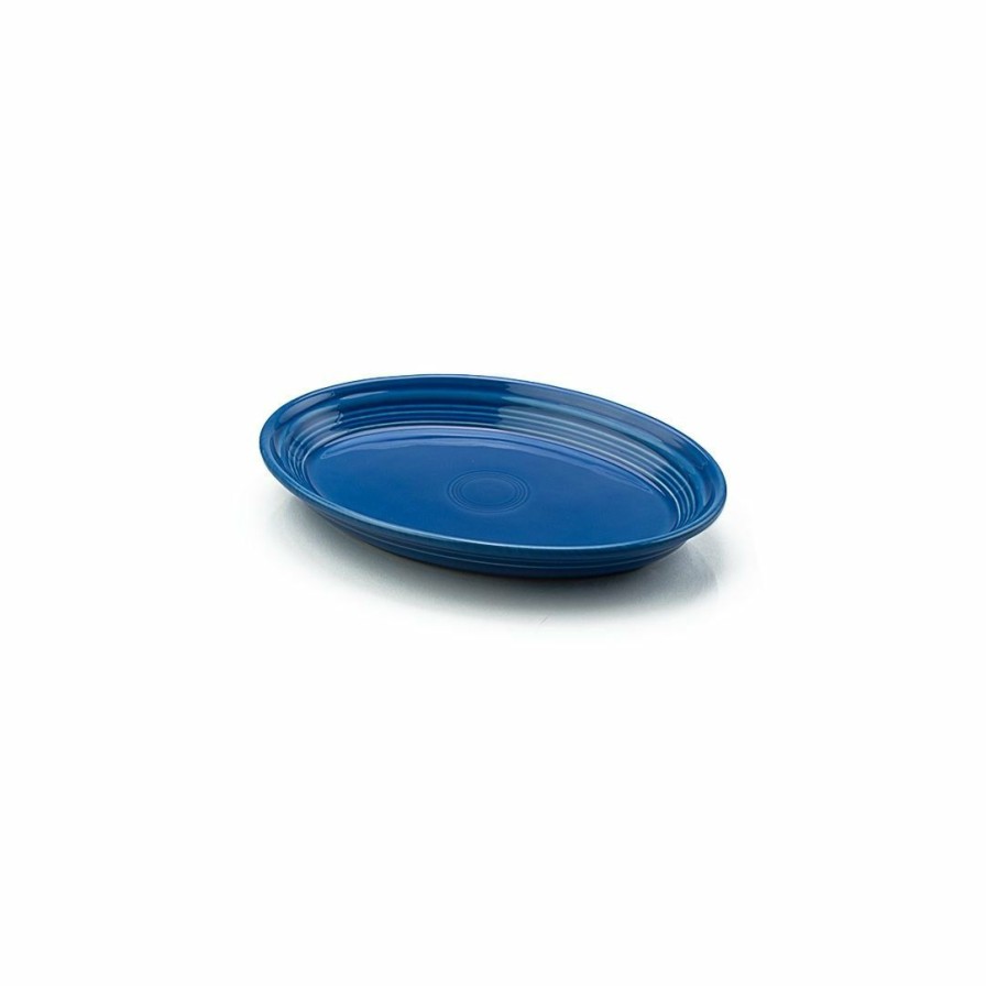 Glassware & Tabletop * | Fiesta 9.6 Small Oval Serving Platter | Lapis