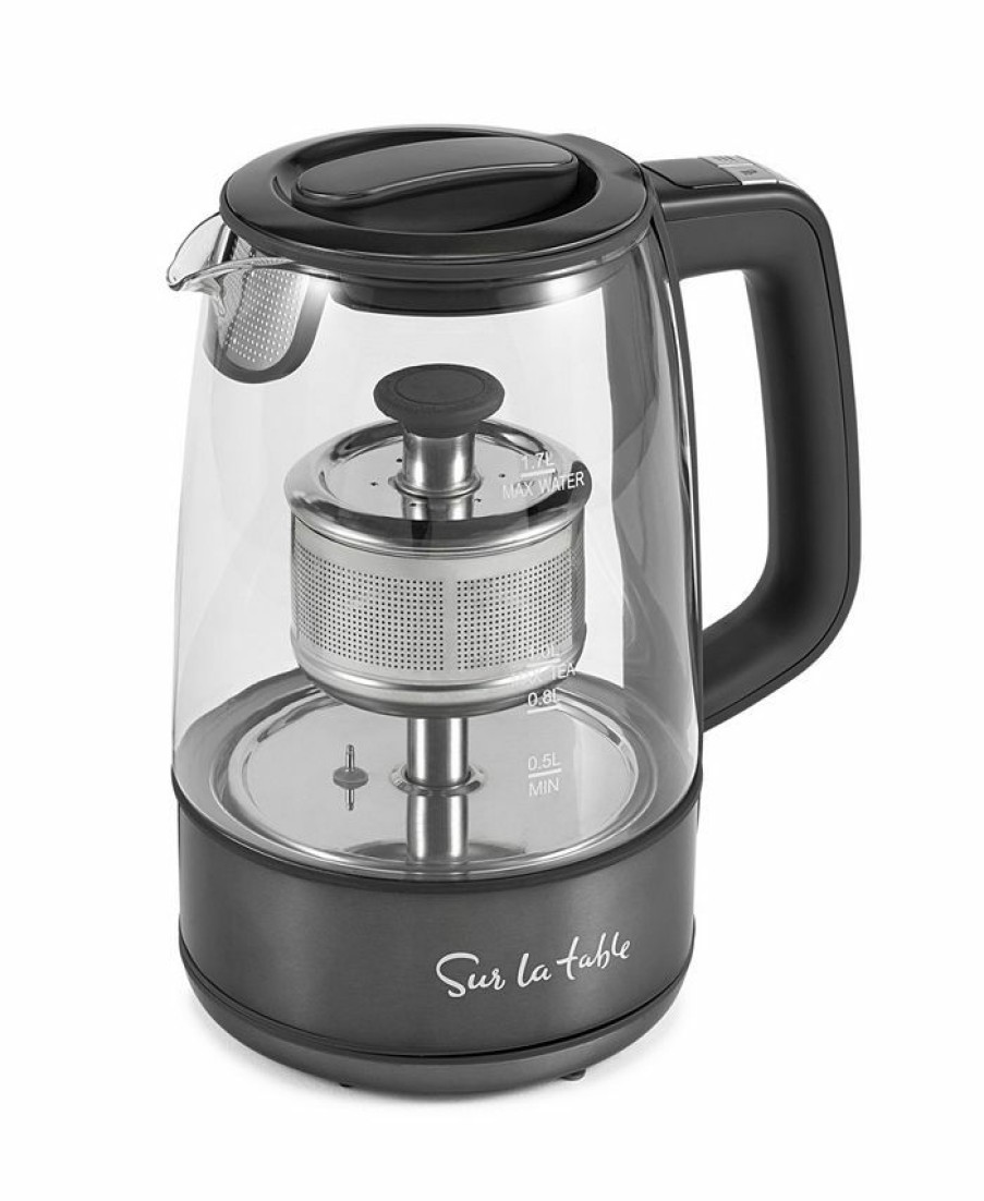 Kitchen * | Sur La Table Digital Kettle With Auto Infuser Charcoal