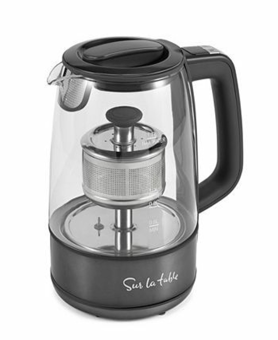 Kitchen * | Sur La Table Digital Kettle With Auto Infuser Charcoal