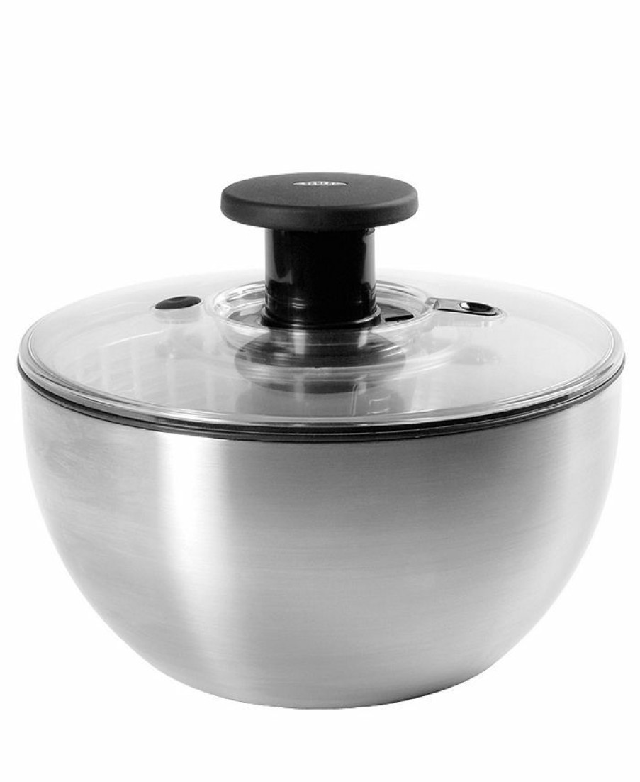 Kitchen * | Oxo Stainless Steel Salad Spinner