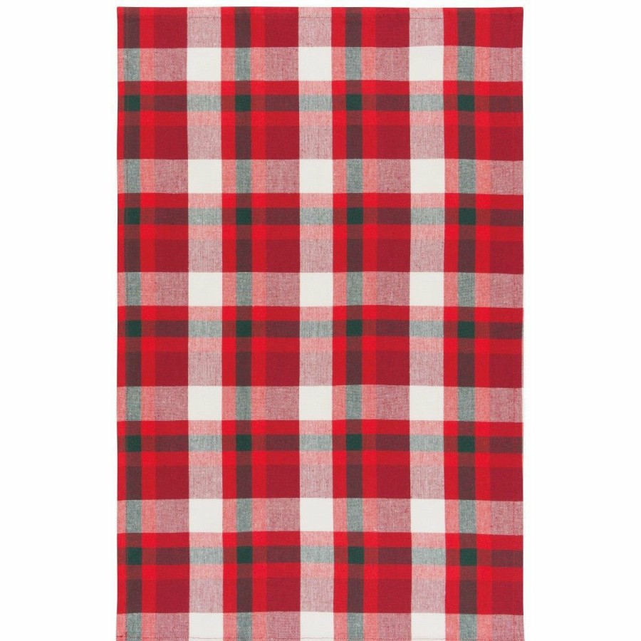 Glassware & Tabletop * | Danica Brands Now Designs By Danica Second Spin 18 X 28 Dishtowels (Set Of 2) | Tannenbaum Plaid