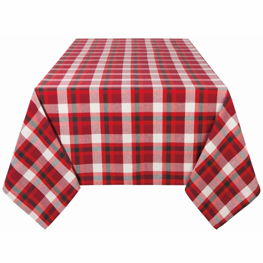 Glassware & Tabletop * | Danica Brands Now Designs By Danica Second Spin 60 X 120 Table Cloth | Tannenbaum Plaid