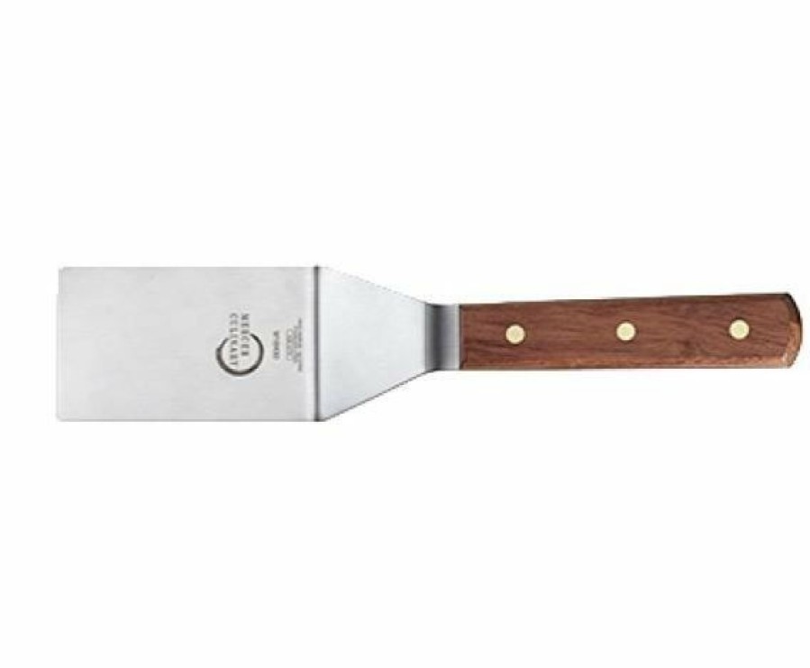 Cooks' Tools * | Mercer Culinary Praxis 4 X 2.5 Square Edge Turner (Rosewood)