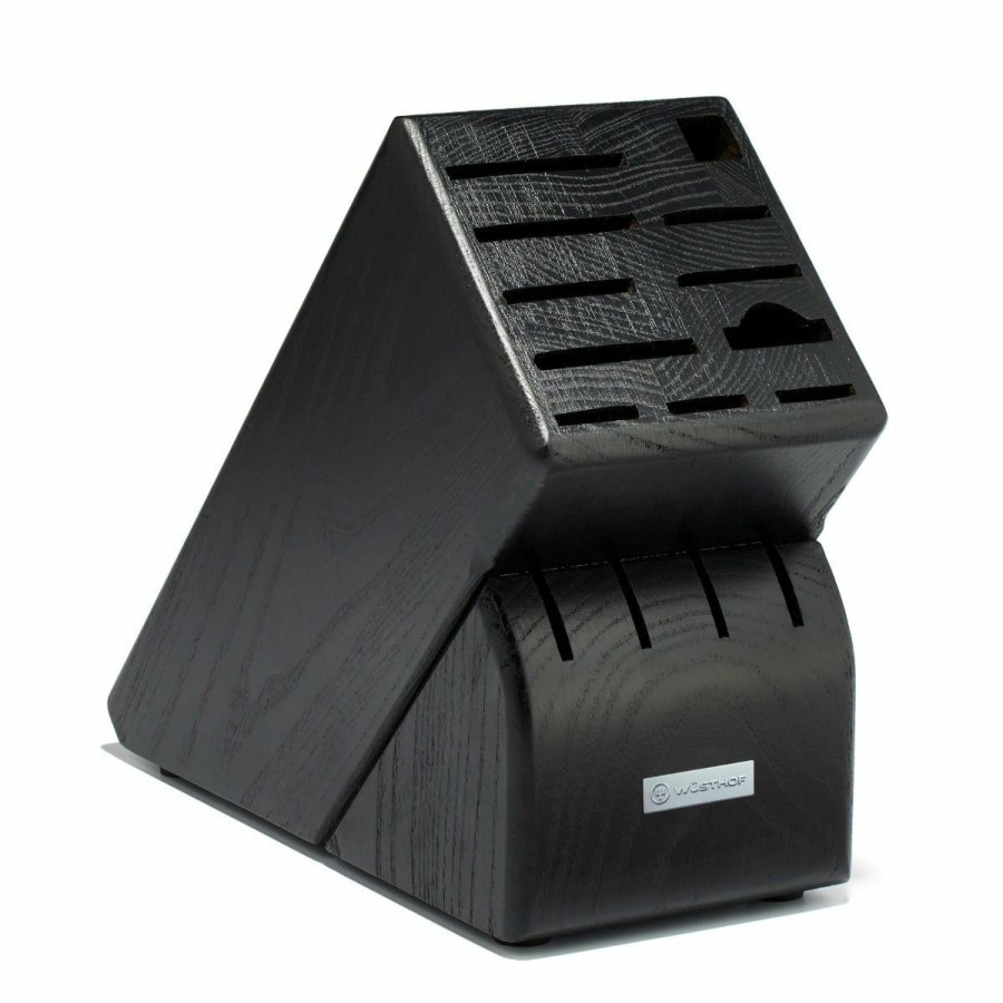 Knives * | Wusthof Cutlery Wusthof 15-Slot Knife Block | Black