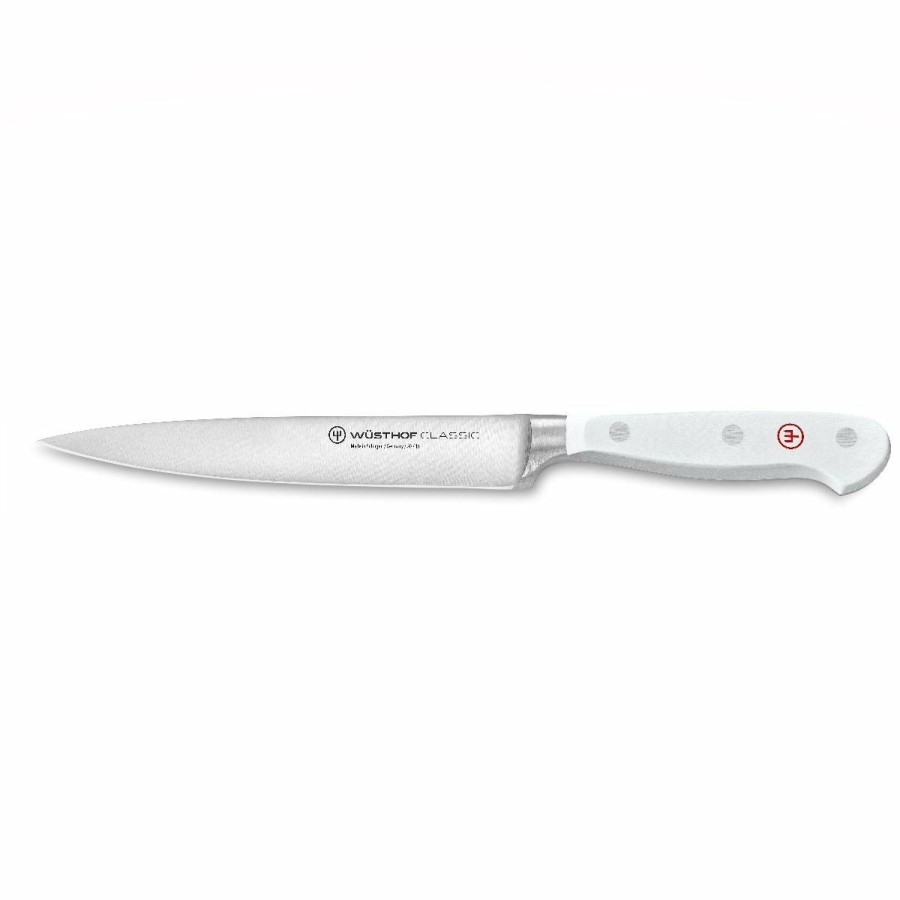 Knives * | Wusthof Cutlery Wusthof Classic White 6 Utility Knife