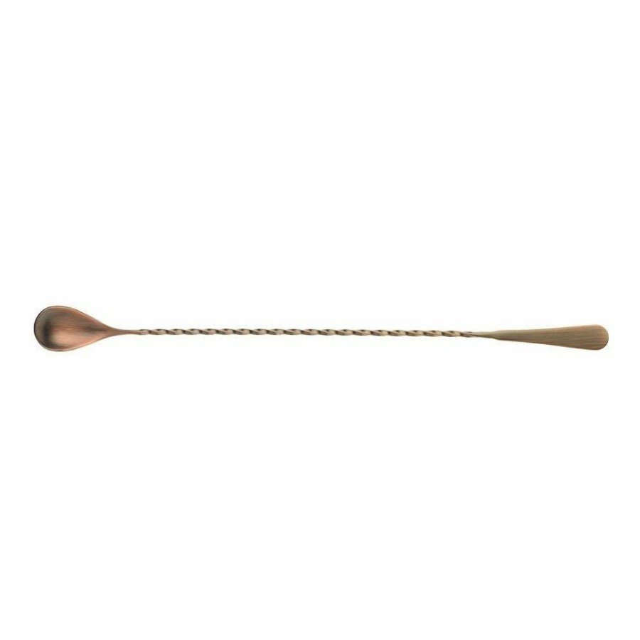 Glassware & Tabletop * | Mercer Barfly 13.2 Japanese-Style Bar Spoon | Antique Copper