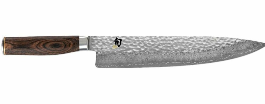 Knives * | Shun Cutlery Shun Premier Hammered Chef'S Knife 10 Inch