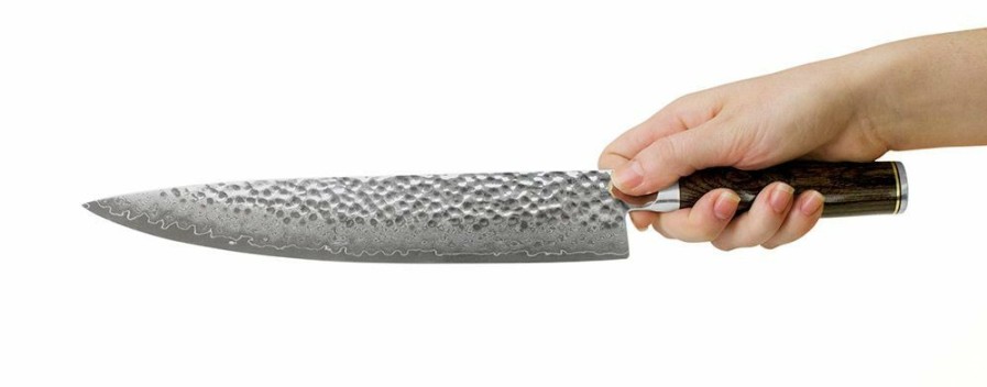 Knives * | Shun Cutlery Shun Premier Hammered Chef'S Knife 10 Inch