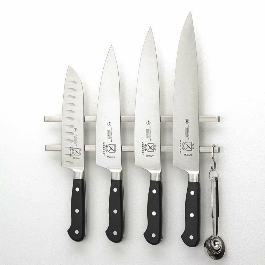 Knives * | Mercer Cutlery Mercer Culinary 12 Magnetic Knife Bar | Stainless Steel