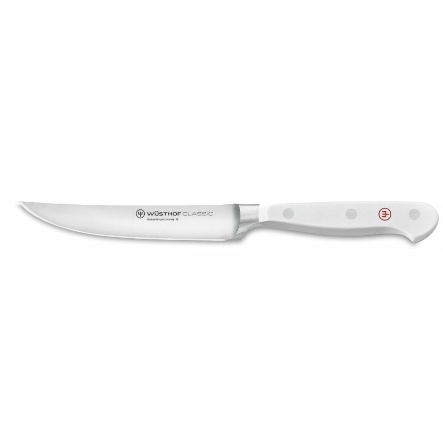 Knives * | Wusthof Cutlery Wusthof Classic White 4.5 Steak Knife