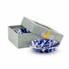 Glassware & Tabletop * | Golden Rabbit Enamelware 4-Piece Tasting Dish Set | Cobalt Swirl