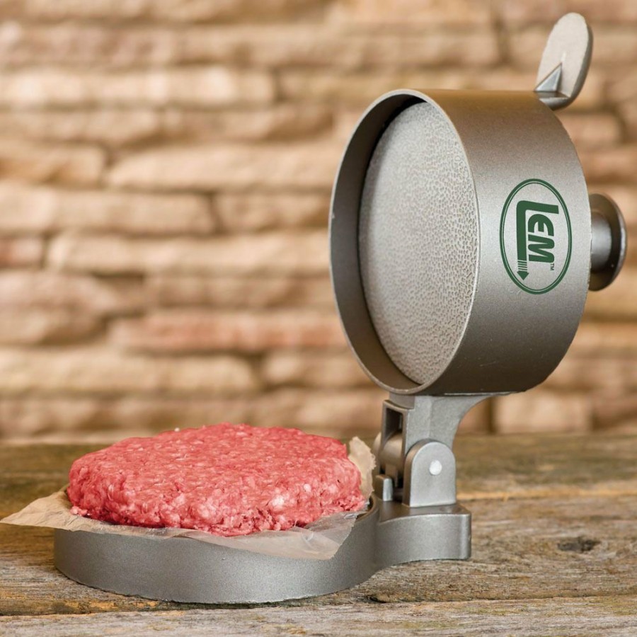 Cooks' Tools * | Lem Non-Stick Adjustable Burger Press