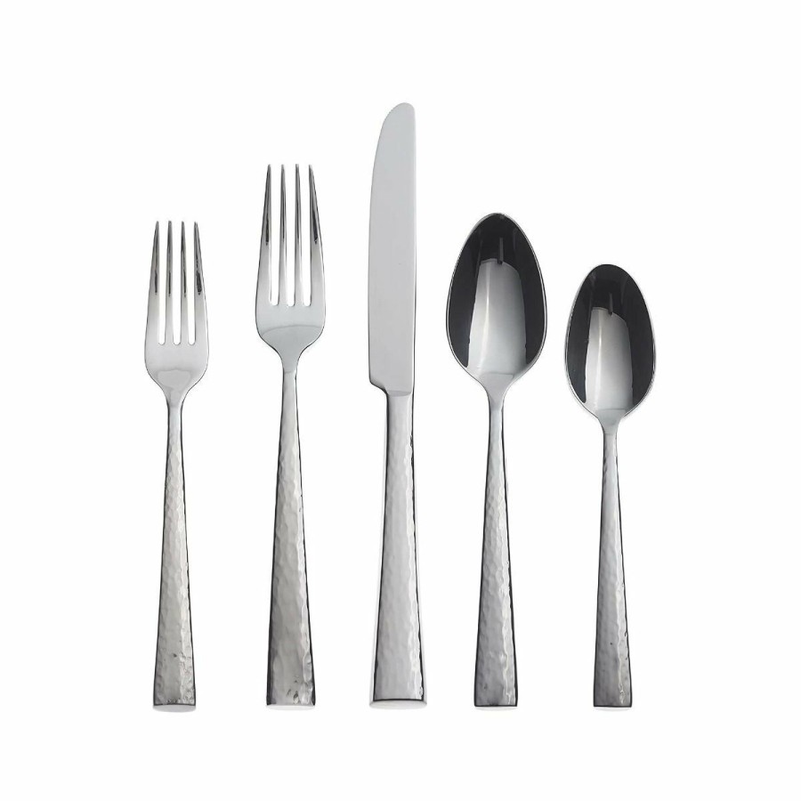 Glassware & Tabletop * | Oneida 18/10 Stainless Steel 45-Piece Flatware Set | Cabria