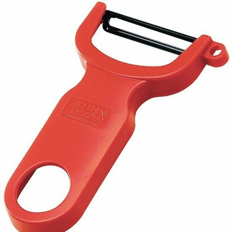 Cooks' Tools * | Kuhn Rikon Swiss Peeler Red