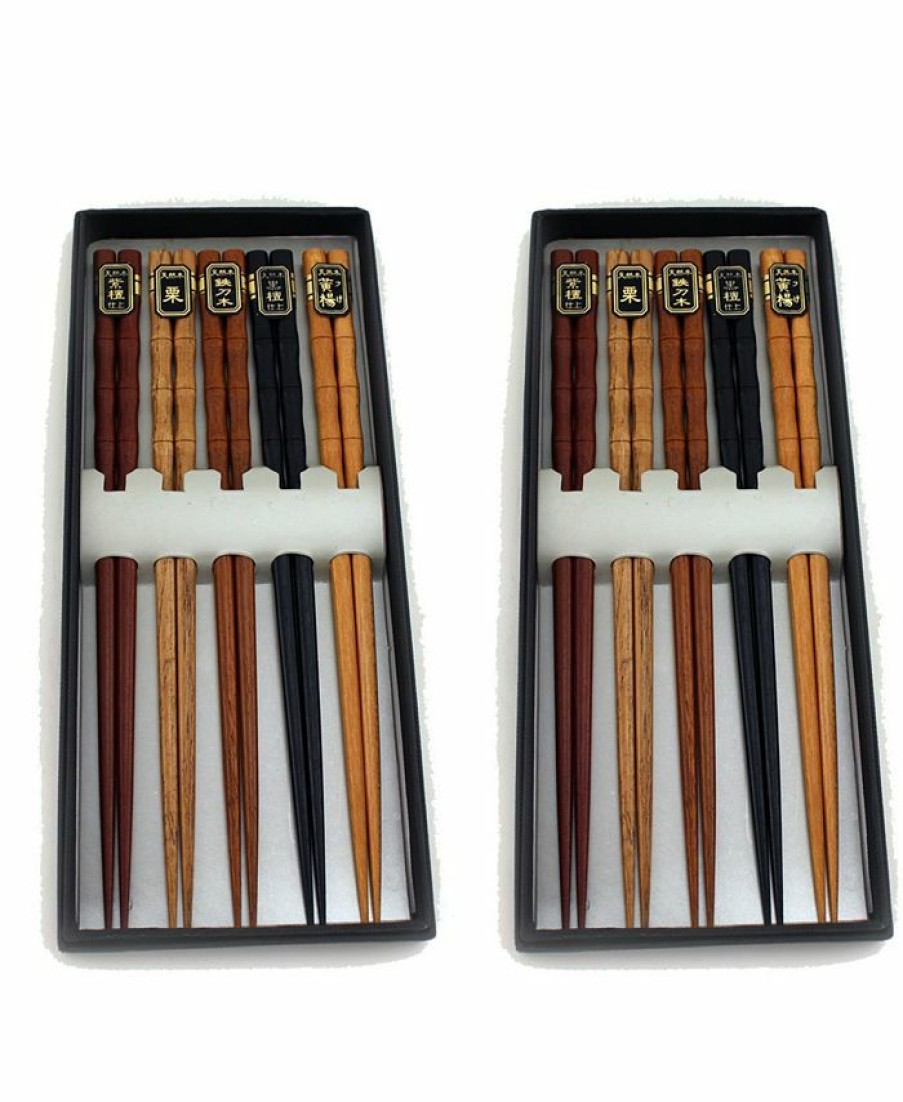 Kitchen * | Berghoff Wooden Chopsticks, Set Of 10 Multi