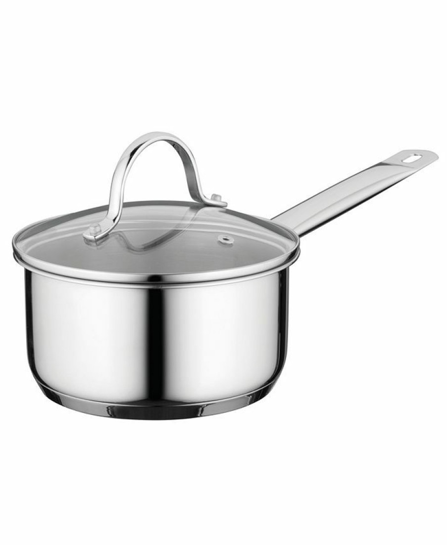 Kitchen * | Berghoff Comfort 1.7-Qt. Covered Saucepan Stainless Steel