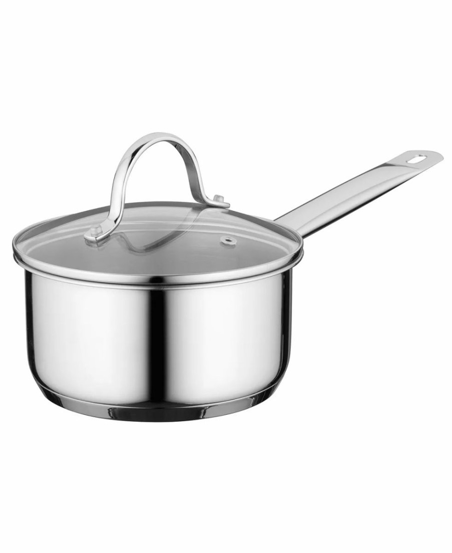 Kitchen * | Berghoff Comfort 1.7-Qt. Covered Saucepan Stainless Steel