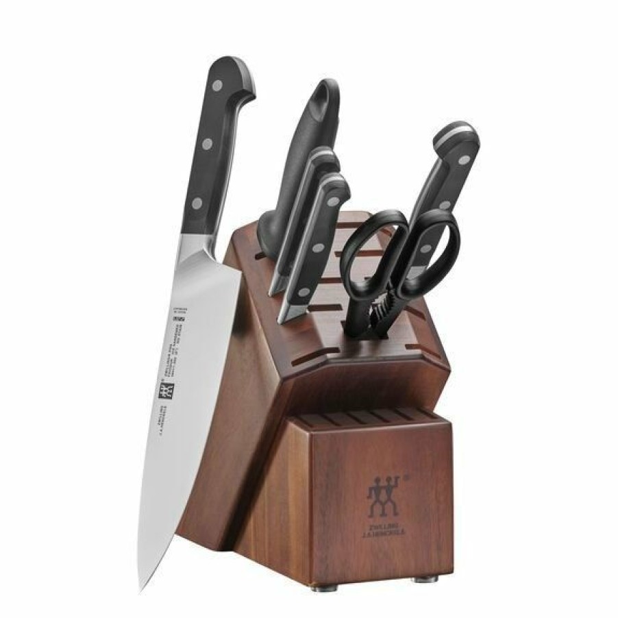 Knives * | Zwilling J.A. Henckels Pro 7-Piece Knife Block Set