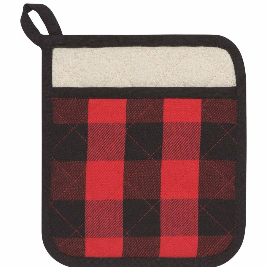 Glassware & Tabletop * | Danica Brands Now Designs By Danica Superior Potholder | Buffalo Check