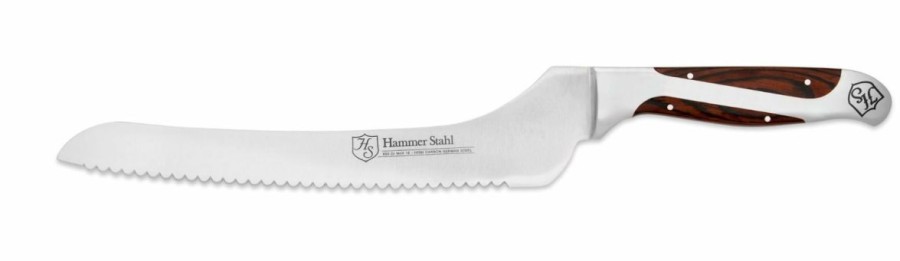 Knives * | Hammer Stahl Cutlery 9 Offset Bread Knife