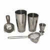 Glassware & Tabletop * | Mercer Barfly 5-Piece Shaker Set | Stainless Steel