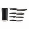 Knives * | Kyocera Innovation Series Ceramic Knife Block Set: (7, 5.5 , 5 , 4.5 Knives) Z212 Advanced Ceramic Knives