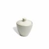 Glassware & Tabletop * | Carmel Ceramica Cozina Sugar Bowl With Lid | White