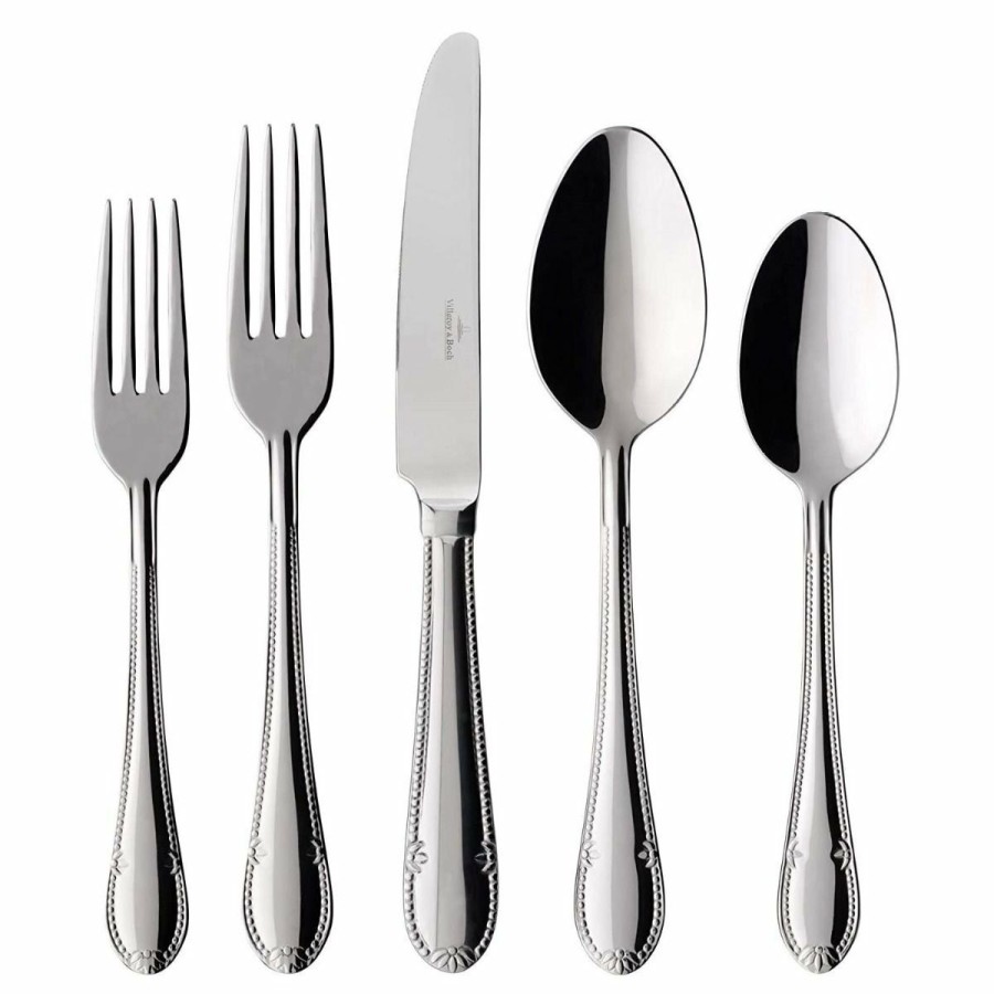 Glassware & Tabletop * | Villeroy & Boch 20-Piece Stainless Steel Flatware Set | Mademoiselle