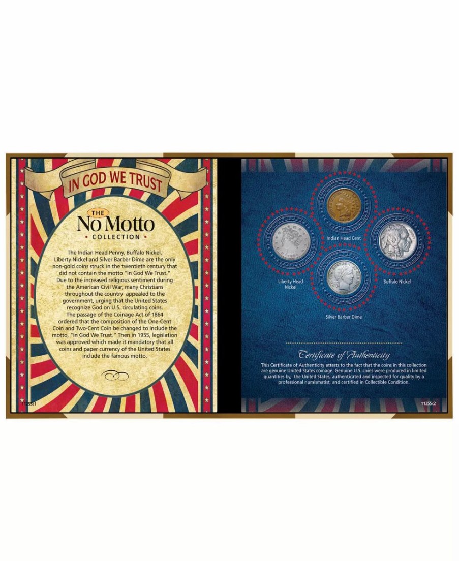 Misc_Gifts * | American Coin Treasures No Motto Collection Multi