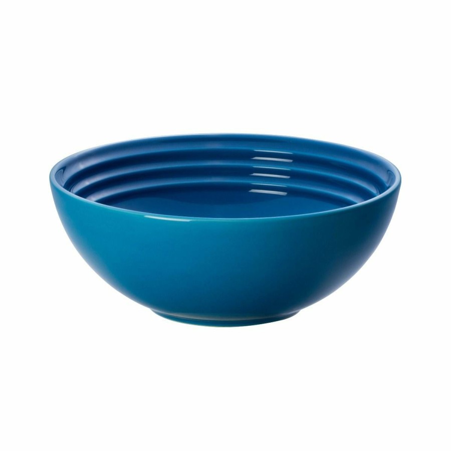 Glassware & Tabletop * | Le Creuset 22Oz Soup Bowls Set Of 4 | Marseille Blue