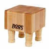 Knives * | John Boos Gift Collection Maple Cutting Board With Feet 6 X 4