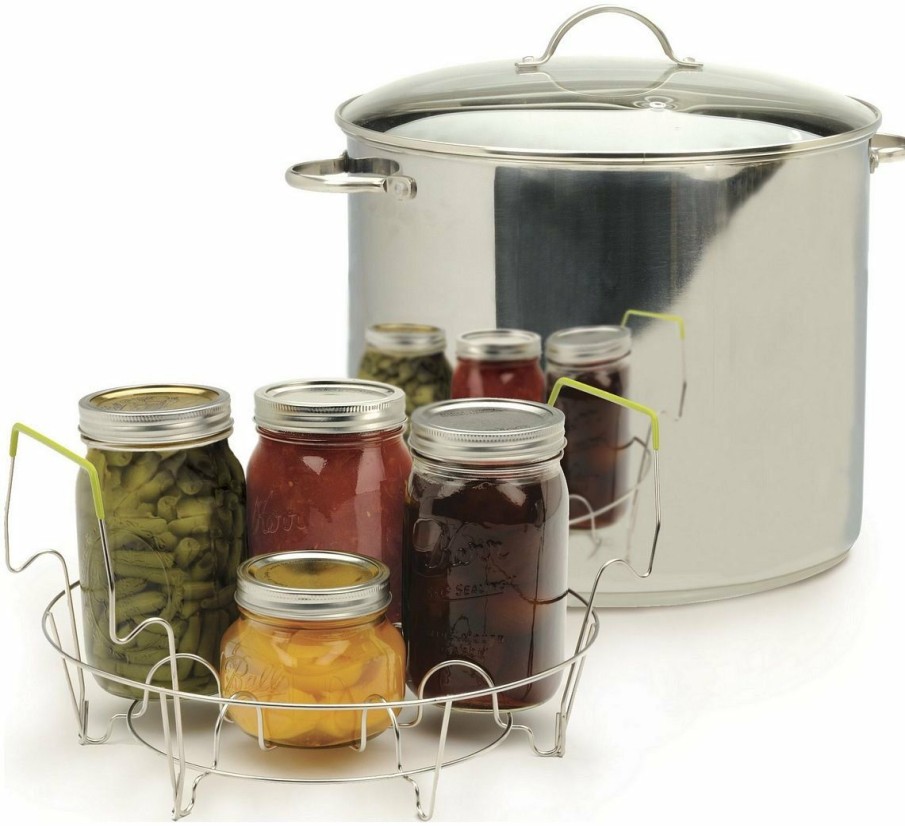 Cooks' Tools * | Rsvp International Rsvp Endurance Stainless Steel 20 Qt Water Bath Canner