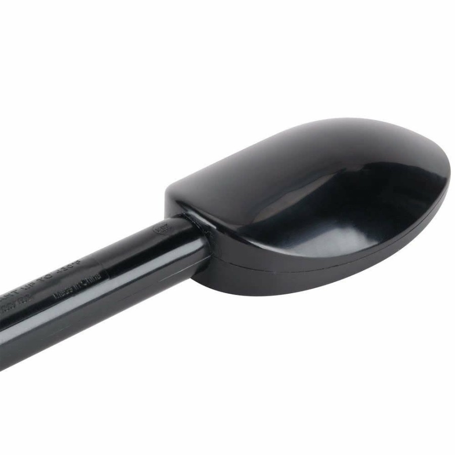 Cooks' Tools * | Mercer Culinary Hell'S Tools Hi-Heat 12 Mixing Spoon | Black