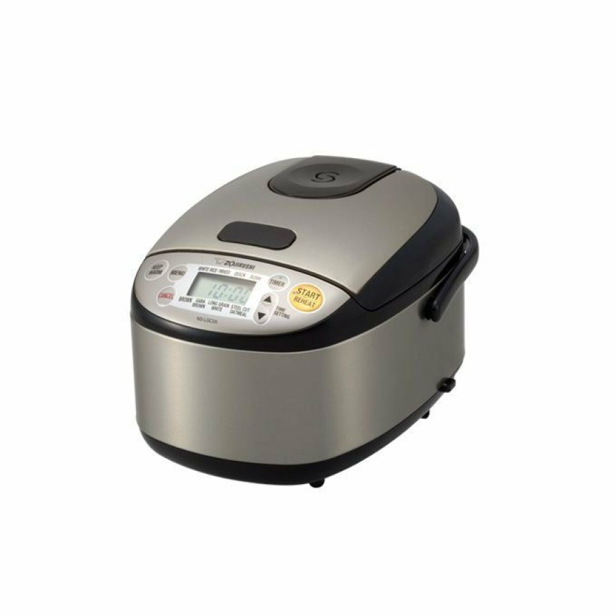 Cooks' Tools * | Zojirushi Micom 3-Cup Rice Cooker & Warmer Stainless Black