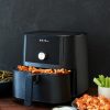 Kitchen * | Instant Pot Vortex 6Qt Large Air Fryer Oven Combo, Customizable Smart Cooking Programs, Digital Touchscreen, Nonstick And Dishwasher-Safe Basket, Includes Free App With Over 1900 Recipes Black