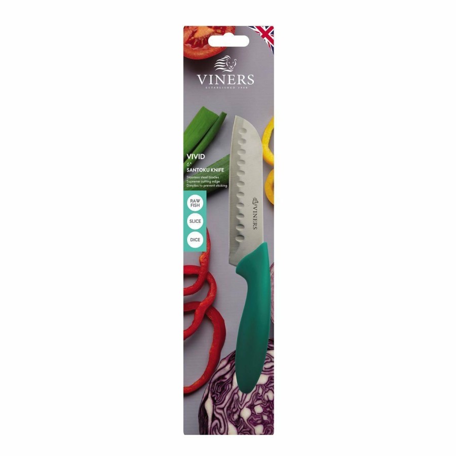 Knives * | Viners Vivid 6 Santoku Knife