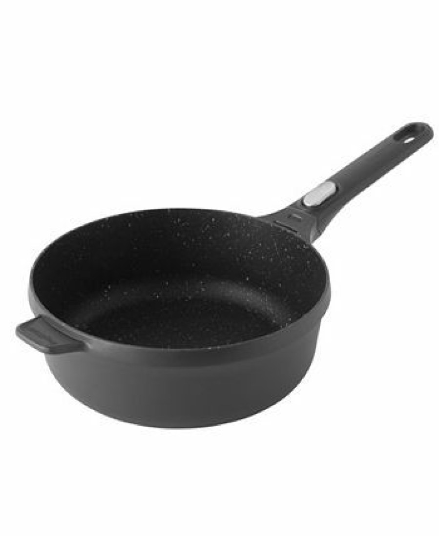 Kitchen * | Berghoff Gem Cast Alum 10 Non-Stick Covered Saute Pan Black