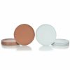 Glassware & Tabletop * | Everything Kitchens Modern Flat 8-Piece Dinner Plate Set | Terracotta & Stone Gray